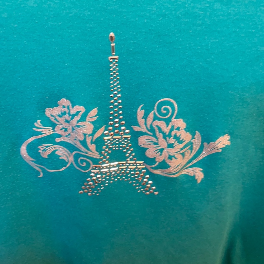 New T-shirt teale color